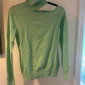 Emilio Pucci Light Green Turtleneck Sweater